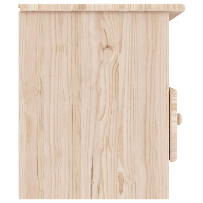 Dulap TV cu sertare „ALTA” 100x35x41 cm, lemn masiv de pin WALTI