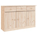 Dulap ALTA, 112x35x73 cm, lemn masiv de pin - WALTI WALTI