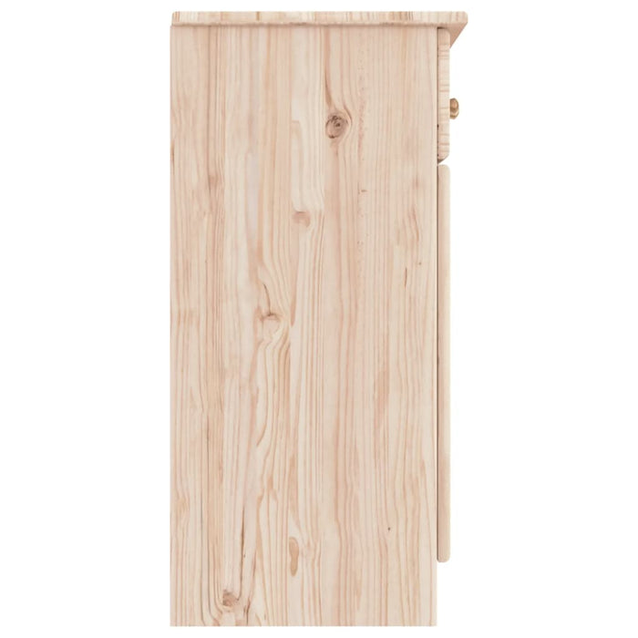Dulap ALTA, 112x35x73 cm, lemn masiv de pin - WALTI WALTI