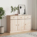 Dulap ALTA, 112x35x73 cm, lemn masiv de pin - WALTI WALTI