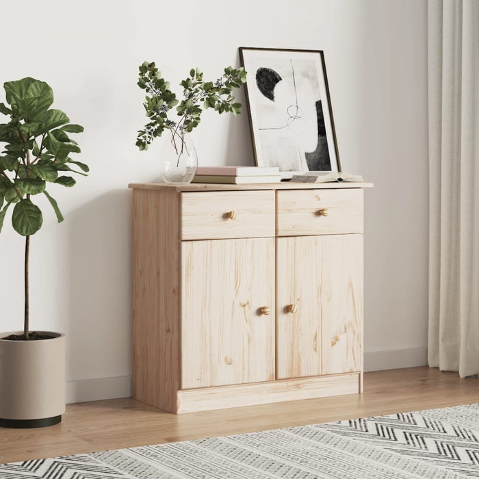 Dulap ALTA, 77x35x73 cm, lemn masiv de pin - WALTI WALTI