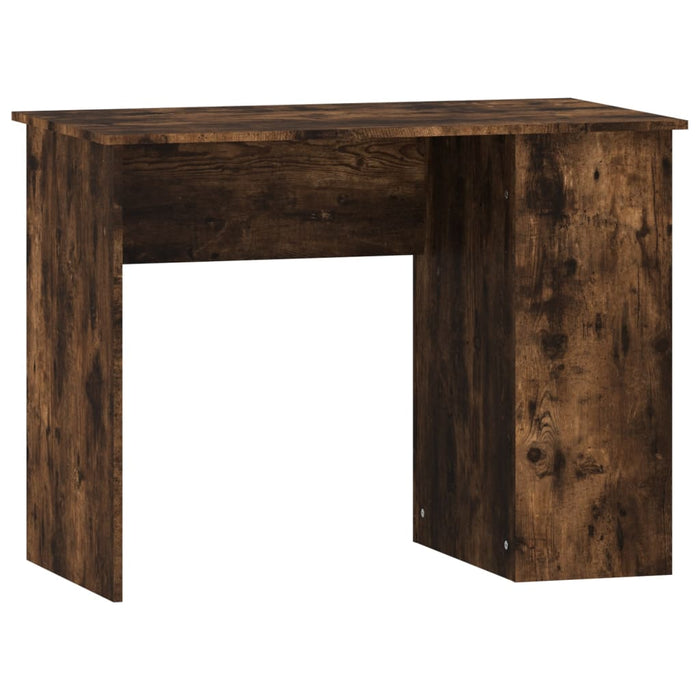 Birou, stejar afumat, 100x55x75 cm, lemn prelucrat - WALTI WALTI