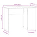 Birou, stejar afumat, 100x55x75 cm, lemn prelucrat - WALTI WALTI