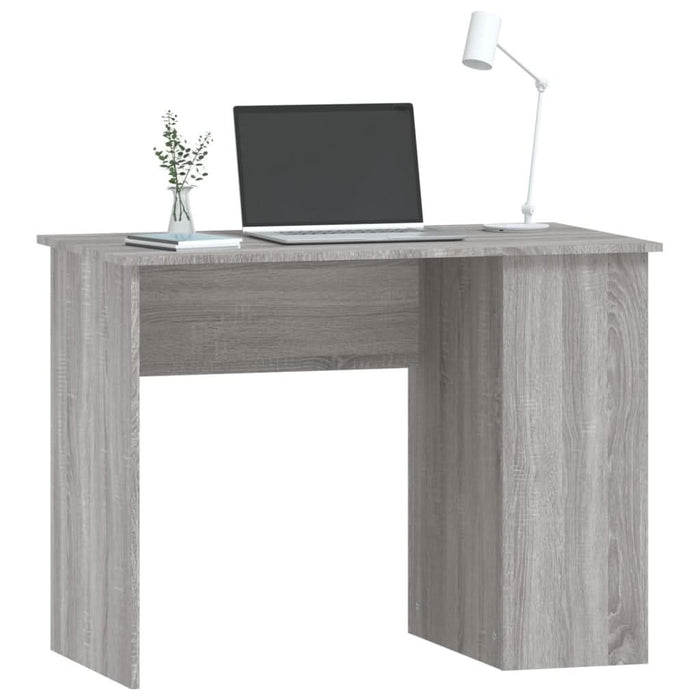 Birou, gri sonoma, 100x55x75 cm, lemn prelucrat - WALTI WALTI