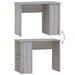 Birou, gri sonoma, 100x55x75 cm, lemn prelucrat - WALTI WALTI