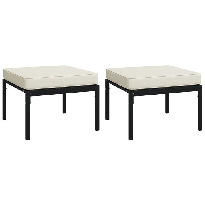 Set mobilier de grădină cu perne nisipii, 6 piese, oțel - WALTI WALTI