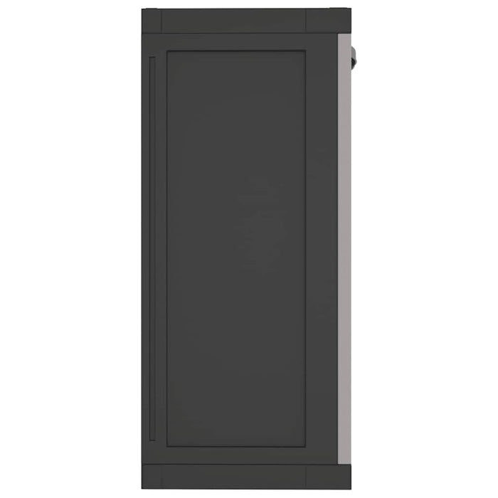 Dulap depozitare de exterior, gri și negru, 65x37x85 cm, PP - WALTI WALTI