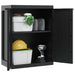 Dulap depozitare de exterior, negru, 65x37x85 cm, PP - WALTI WALTI
