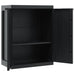 Dulap depozitare de exterior, negru, 65x37x85 cm, PP - WALTI WALTI