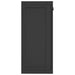 Dulap depozitare de exterior, negru, 65x37x85 cm, PP - WALTI WALTI
