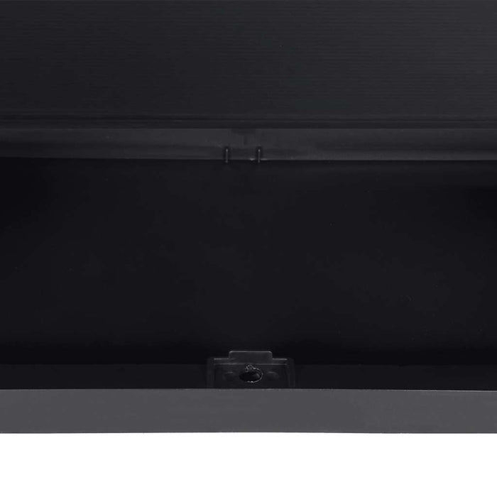 Dulap depozitare de exterior, negru, 65x37x85 cm, PP - WALTI WALTI