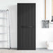 Dulap depozitare de exterior, negru, 65x37x165 cm, PP - WALTI WALTI