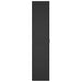 Dulap depozitare de exterior, negru, 65x37x165 cm, PP - WALTI WALTI