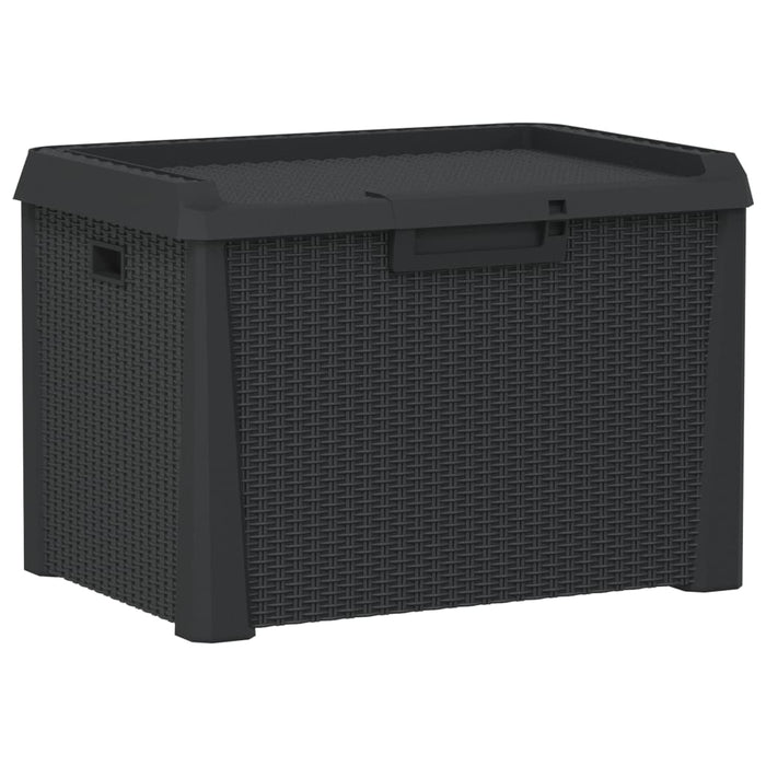 Cutie de depozitare pentru grădină, antracit, 125 L, PP - WALTI WALTI