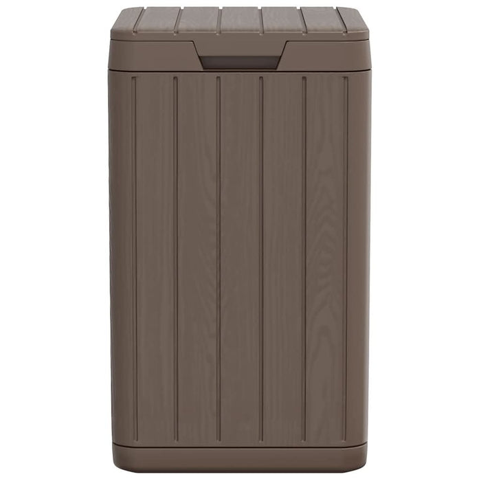 Coș de gunoi pentru exterior, maro, 38x38x65 cm, PP - WALTI WALTI