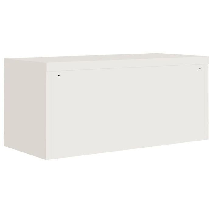 Fișet, alb, 90x40x40 cm, oțel - WALTI WALTI
