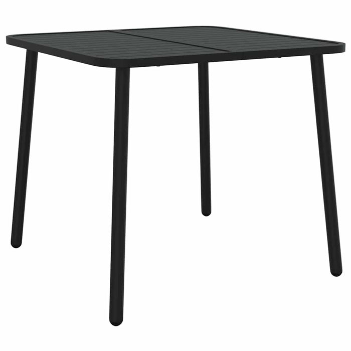 Set de masă pentru grădină, 5 piese, antracit, oțel - WALTI WALTI
