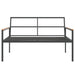 Set mobilier de grădină, cu perne, antracit, 4 piese, oțel - WALTI WALTI