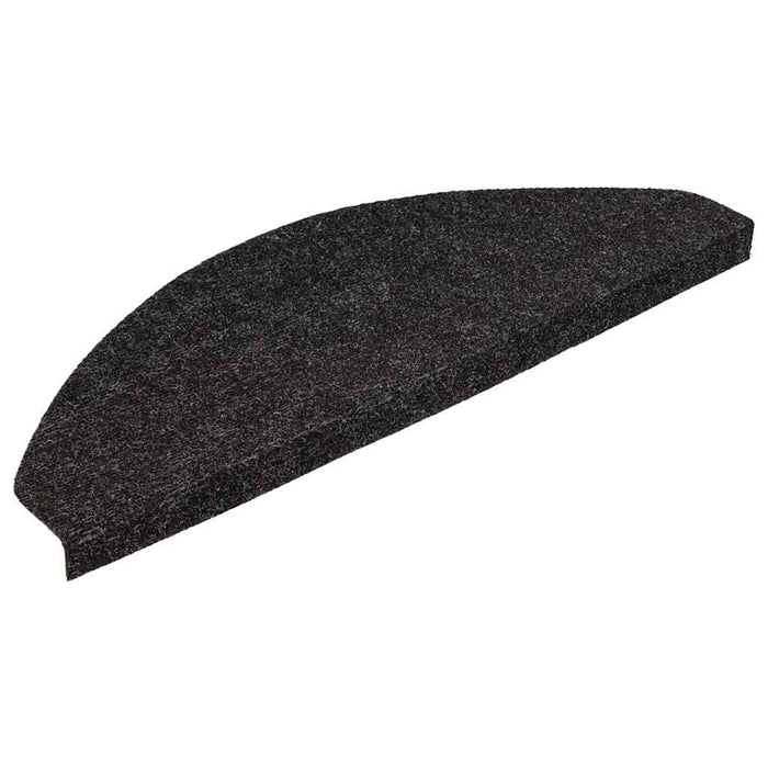 Covorașe de scări autoadezive, 10 buc., antracit, 65x22,5x3,5cm - WALTI WALTI
