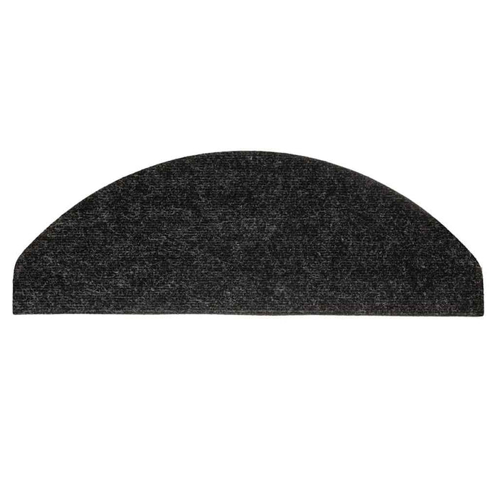 Covorașe de scări autoadezive, 10 buc., antracit, 65x22,5x3,5cm - WALTI WALTI