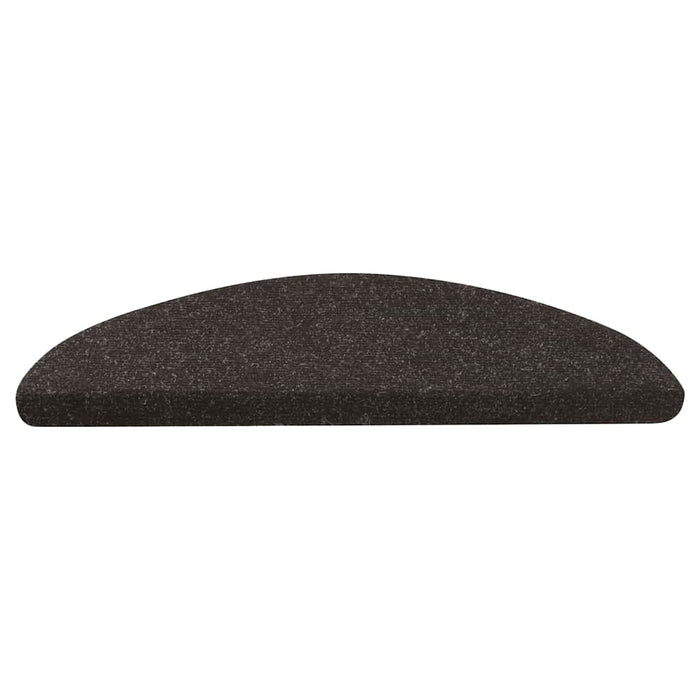 Covorașe de scări autoadezive, 10 buc., negru, 56x17x3 cm - WALTI WALTI