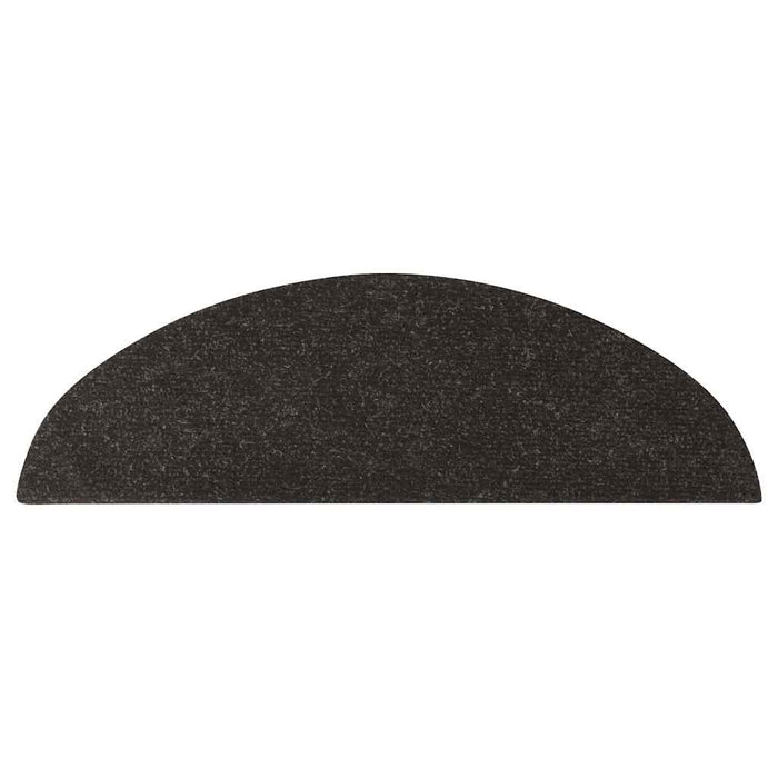 Covorașe de scări autoadezive, 10 buc., negru, 56x17x3 cm - WALTI WALTI