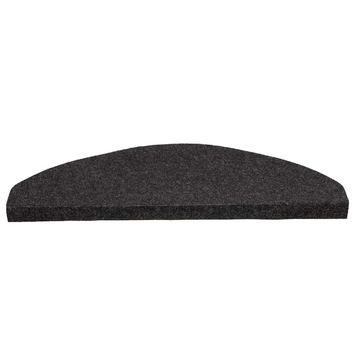 Covorașe de scări autoadezive, 10 buc., negru, 65x22,5x3,5 cm - WALTI WALTI