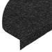 Covorașe de scări autoadezive, 10 buc., negru, 65x22,5x3,5 cm - WALTI WALTI