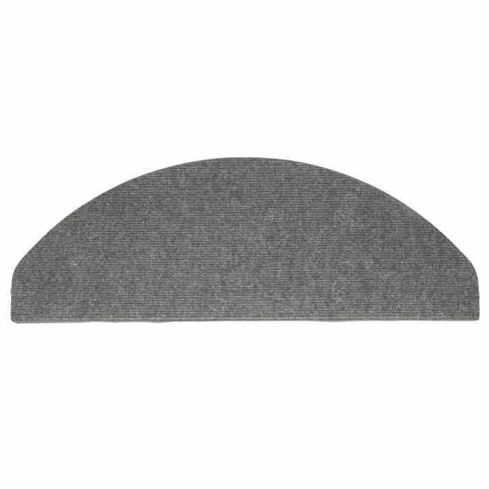 Covorașe de scări autoadezive, 10 buc., gri, 65x22,5x3,5 cm - WALTI WALTI
