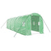 Seră cu cadru din oțel, verde, 16 m², 8x2x2 m - WALTI WALTI