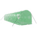 Seră cu cadru din oțel, verde, 20 m², 10x2x2 m - WALTI WALTI