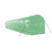 Seră cu cadru din oțel, verde, 24 m², 12x2x2 m - WALTI WALTI