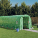 Seră cu cadru din oțel, verde, 24 m², 12x2x2 m - WALTI WALTI