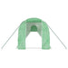 Seră cu cadru din oțel, verde, 36 m², 18x2x2 m - WALTI WALTI