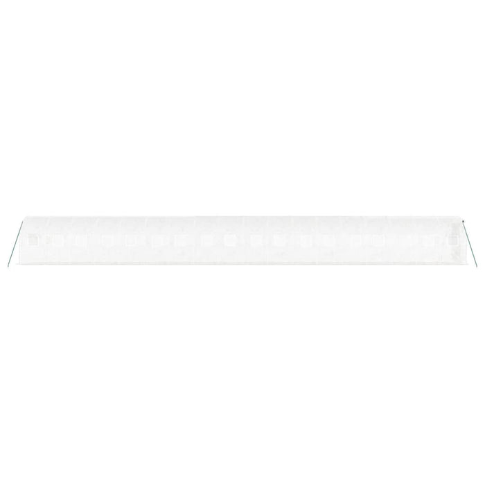 Seră cu cadru din oțel, alb, 36 m², 18x2x2 m - WALTI WALTI