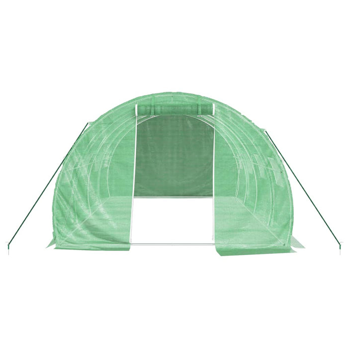 Seră cu cadru din oțel, verde, 12 m², 4x3x2 m - WALTI WALTI