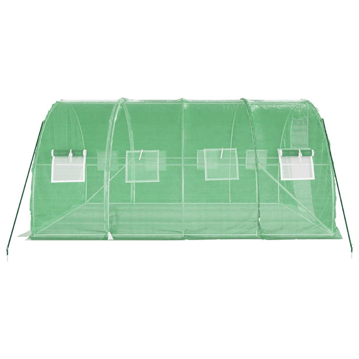 Seră cu cadru din oțel, verde, 12 m², 4x3x2 m - WALTI WALTI