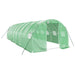 Seră cu cadru din oțel, verde, 24 m², 8x3x2 m - WALTI WALTI