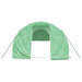 Seră cu cadru din oțel, verde, 30 m², 10x3x2 m - WALTI WALTI
