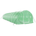 Seră cu cadru din oțel, verde, 36 m², 12x3x2 m - WALTI WALTI