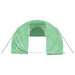 Seră cu cadru din oțel, verde, 36 m², 12x3x2 m - WALTI WALTI