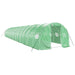 Seră cu cadru din oțel, verde, 48 m², 16x3x2 m - WALTI WALTI