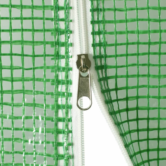 Seră cu cadru din oțel, verde, 48 m², 16x3x2 m - WALTI WALTI