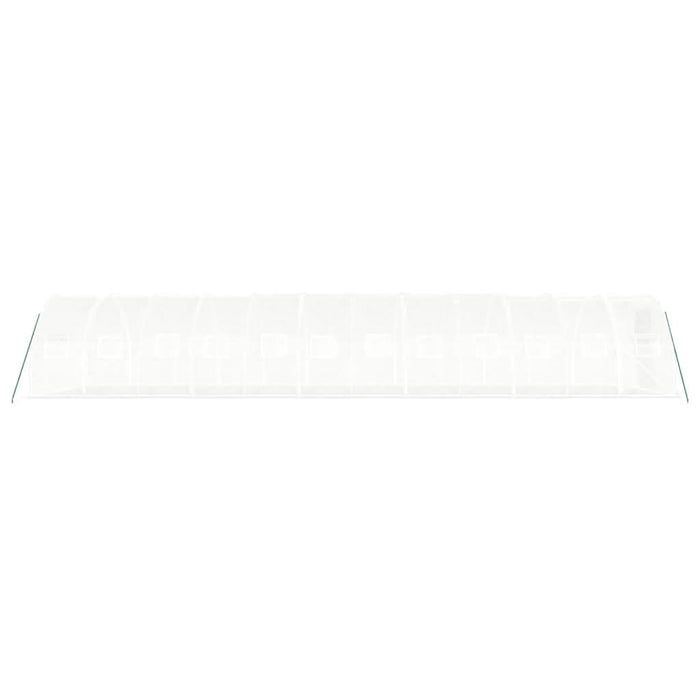 Seră cu cadru din oțel, alb, 36 m², 12x3x2 m - WALTI WALTI
