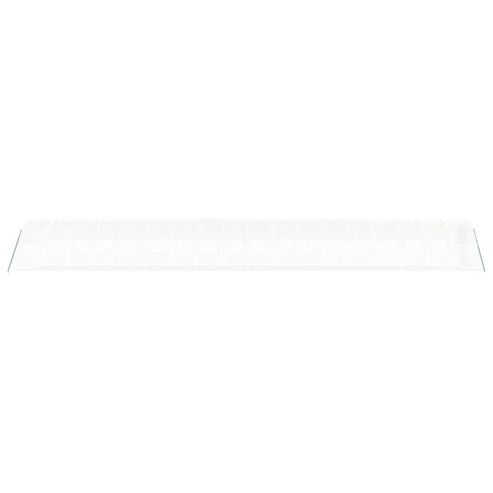 Seră cu cadru din oțel, alb, 54 m², 18x3x2 m - WALTI WALTI