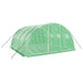 Seră cu cadru din oțel, verde, 16 m², 4x4x2 m - WALTI WALTI