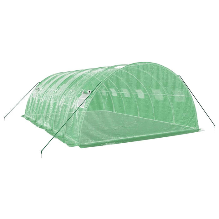 Seră cu cadru din oțel, verde, 24 m², 6x4x2 m - WALTI WALTI