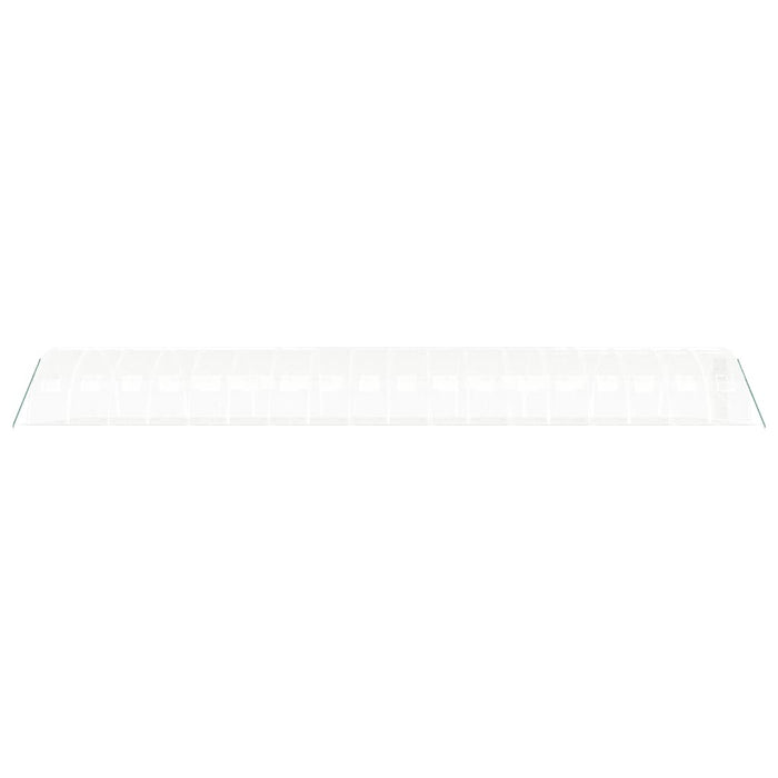 Seră cu cadru din oțel, alb, 72 m², 18x4x2 m - WALTI WALTI