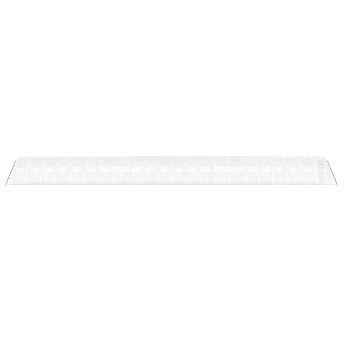 Seră cu cadru din oțel, alb, 88 m², 22x4x2 m - WALTI WALTI
