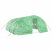 Seră cu cadru din oțel, verde, 30 m², 6x5x2,3 m - WALTI WALTI